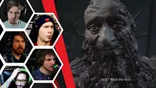 Let's Players Reaction To The Swamp Man Being Jack Baker | Resident Evil 7 DLC: End Of Zoe