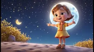 The Crying Moon Lost Its Glow | Nursery Rhymes for Kids & Baby Songs