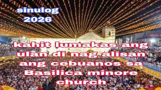 Update today day 3 January 10 2026 cebuanos mass santo niño cebu city