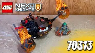 Обзор на LEGO Nexo Knights 70313 Лавинный разрушитель Молтора