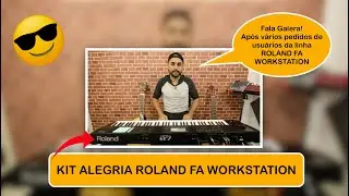 Roland FA Workstation - #KitAlegria - Sidinho Leal