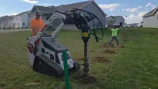 Thomas Fence Fence Post Drilling