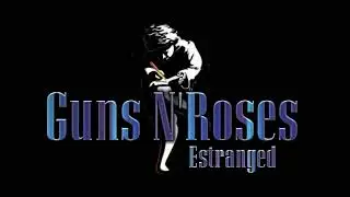 Guns N' Roses - Estranged (GUITAR BACKING TRACK  w/VOICE)