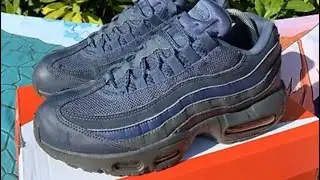 Nike Air Max 95 Navy Unboxing, On Feet And Review