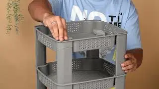 SELVEL Ivora Multipurpose Storage Rack & Organizer's Easy Assemblage.