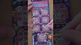 Zdrapki lotto 😁😉🤑 wygrana V stopnia tak można drapać 🤭🤪