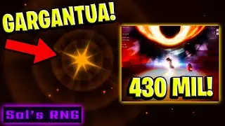 GARGANTUA IS INSANE! INSANE SOLS RNG ERA 7 CUT SCENES!