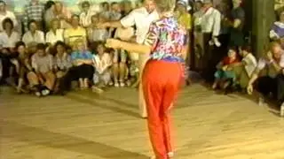 1986 - Beach Shaggers Hall of Fame - Induction Dance Ellen Taylor with Carl Taylor