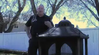 Fire pit safety.