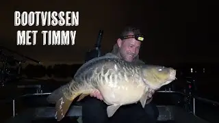 Trailer Bootvissen op karper met Timmy