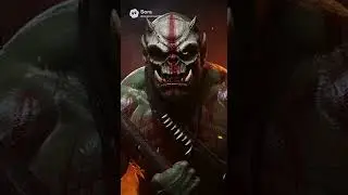 The Iron Tusks Berserker [Redthroat Baal]狂戰士【紅喉・巴爾】#motivation #music #orc #minecraft #mewmew