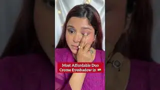 Most affordable Duocrome eyeshadow in India 🇮🇳 || Mars Northern Lights in a pan #shorts