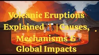 Volcanic Eruptions Explained 🌋| Causes, Mechanisms & Global Impacts #Geology #EarthScience #volcano