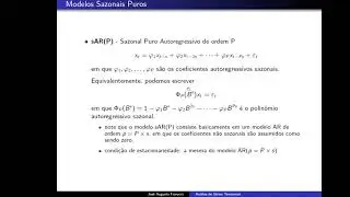 Aula 10 - Modelos ARIMA Sazonais (SARIMA)