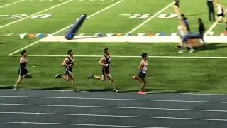 Trevor Woodward at Big VIII League Finals 2018 Varsity Boys 3200 Meter