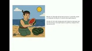 [EN] Sự T&iacute;ch Dưa Hấu (The Legend of the Watermelon) #bilingual #childrensbooks