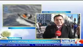 Polic&iacute;a espa&ntilde;ola desarticul&oacute; banda criminal que distribu&iacute;a droga en Europa y Suram&eacute;rica