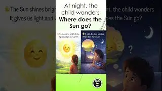 Where Does the Sun Go at Night? | Class 3 English Poem