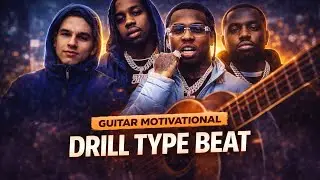 [FREE] Motivational Drill Type Beat 'NO EXCUSES' | Clean Guitar x 808s Instrumental