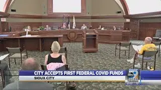 City accepts first federal COVID funds