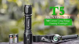 Nextorch 760-lumen 400-meter Long-shot Hunting Flashlight Set- T5 SET