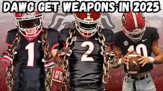 The Georgia Bulldogs Reload With Elite Offensive Talent in the 2025 Class