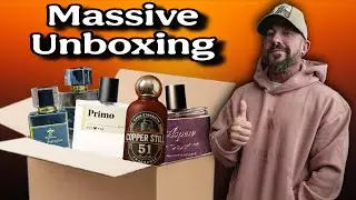 MASSIVE Unboxing of Packages from Guy Fox, Copper Still Fragrance, and Exclusive Fragrances