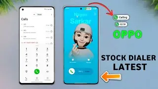 New Oppo Official Dialer with DYNAMIC ISLAND | Remove Google Dialer | Change Google Dialer