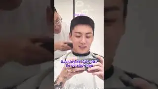 Jungkook's Hair Stylist Crying After Cut His Hair And Jungkook Gave Him A Hug 🥺😭 #shorts #bts
