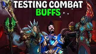 COMBAT BUFF DAY! - Testing Magic (LIVE TEST)