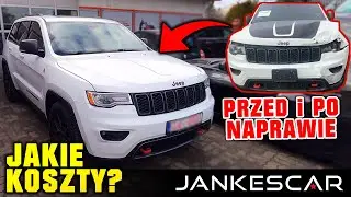 Jeep Grand Cherokee TrailHawk! ILE WYSZEDŁ? Przed i po naprawie! Jakie koszty? | Jankes Car Import