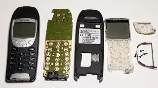 Restoration Nokia 6210 | Rebuild broken phone | Restore old smart device. Old Nokia