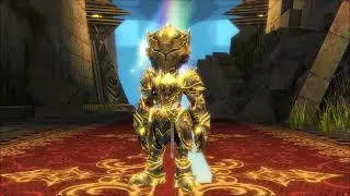 Guild Wars 2- Legendary Suffused Obsidian Armor and Perfected Envoy Armor Exhibition