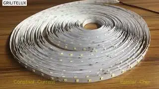 Ultra Long Run LED SMD Strip Installation | No Voltage Drop.#ledlights #lights