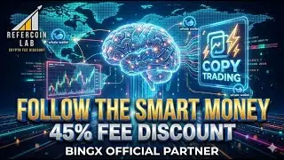 BingX Copy Trading for Beginners | Make Money Without Complex Analysis #BingX Welcome Bonus