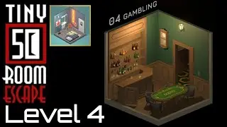 50 tiny room escape level 4 walkthrough ( gambling )