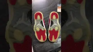 Cherry 11 Low Restoration 🍒❄️ #kingcustoms813 #shoerestoration #jordan11