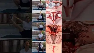 pcos exercise for regular periods #shorts #youtube #yoga #fibroid #pcod #pcos #periods #pregnency