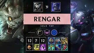 Rengar Top vs Shen - EUW Master Patch 25.21