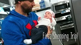 Twins first shopping trip!