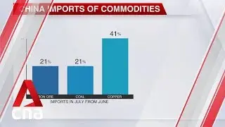 China's imports of major commodities surge in July