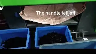 Horizontal milling machine used to manufacture fingerprint lock key blanks andhandles.