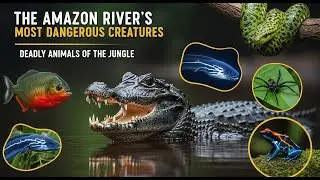 Amazon River&rsquo;s Top Most Dangerous Creatures