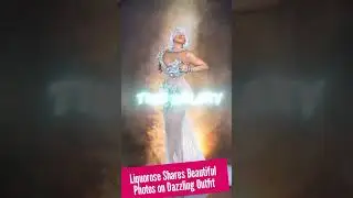 Liquorose Shares Beautiful Photos on Dazzling Outfit #reflectortelevision
