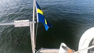 Segling Karlskrona skärgård med das boot. Musik