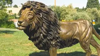 A Symbol of Friendship, Lion of Judah Sculpture