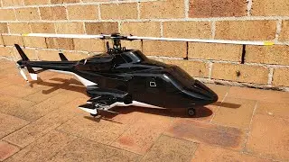 FlishRC Airwolf 500 Navigation lights installation.