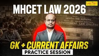 MHCET Law 2026 Static GK | Constitution of India Important MCQs for MHCET