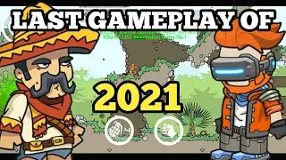 LAST GAMEPLAY OF 2021 IN MINI MILITIA !!