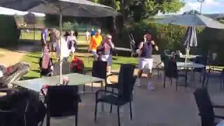 Wow what a lot of people! 72 members playing social tennis